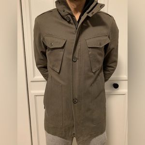 Reiss men’s jacket - military green